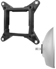 VESA Adapter für MSI Optix Monitor (G271C-E2, G271CP E2, G271CQP E2, G271CQR E2, G271C, G271CP, G271CQP, G274, G274R, G274RW, G321C, G321CQP) - 100x100 mm